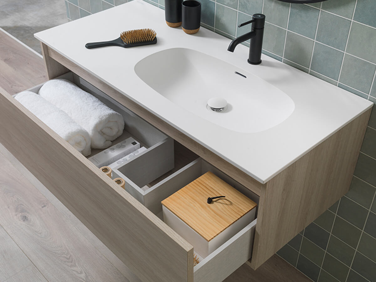 Krion, material ideal para baños en viviendas y hoteles